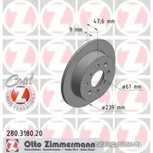 Тормозной диск Zimmermann 280318020