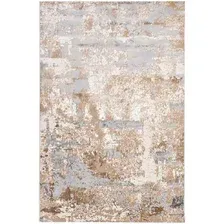 Ковер для жилой комнаты Radjab Carpet Бьянка прямоугольник D056A 7613RK-b 2x2.9 (cream shirink/vizon fdy)