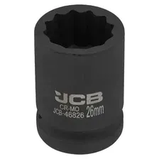 Головка ударная 3/4', 26мм (12гр.) JCB-46826 JCB