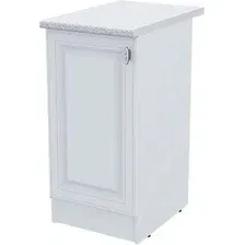 Шкаф напольный Горизонт Настя 400 (белый софт)