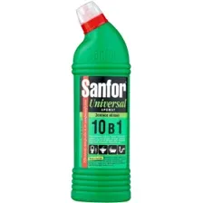 Гель чистящий SANFOR Зеленое яблоко универсальный, 750 г