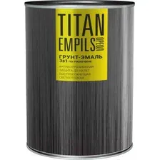 Грунт-эмаль Titan Empils Ореол По ржавчине RAL 1021 / 4605365072080 (900г, желтый)