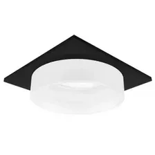Точечный светильник Ambrella light TN1316 SBK/FR (черный песок/белый матовый)