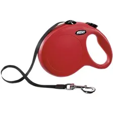 Рулетка Flexi New Classic S, красная