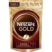 Кофе растворимый Nescafé Gold 320гр.