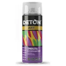 Эмаль флуоресцентная Deton Art желтая 0,52л