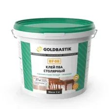Клей ПВА столярный GOLDBASTIK BF 08 3кг