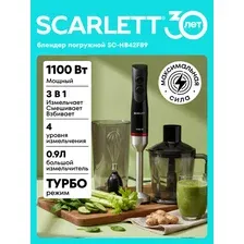 Блендер погружной Scarlett SC-HB42F89 (черный)