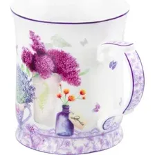 Кружка Elan Gallery New Bone China Лаванда 420725