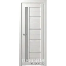 Межкомнатная дверь Юркас Deform D19 ДО 80x200 (дуб шале снежный/мателюкс)