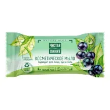 Мыло твердое Чистая Линия Смородина (75г)