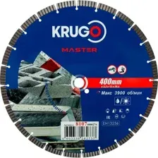 Отрезной диск алмазный Krugo 400x25.4мм / 81074000274