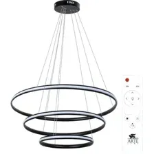 Подвесная люстра Arte Lamp Meridiana A2198SP-3BK