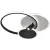 Припотолочная люстра Estares Eclipse 75W 3R 1DL-RC-480x425x130-WHITE/BLACK/WHITE-220-IP20