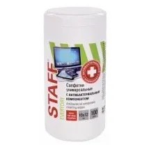 Салфетки для ухода за техникой Staff Everyday / 513478 (100шт)