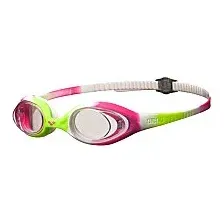 Очки для плавания ARENA Spider Jr 92338 16 (lime fuchsia/white/clear)