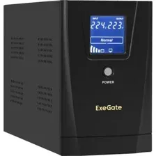 ИБП ExeGate SpecialPro Smart LLB-2000.LCD.AVR.2SH.RJ.USB (EX292632RUS)
