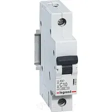 Выключатель автоматический Legrand RX3 4.5kа 10а 1п С 419662