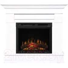 Каминокомплект Смолком Albion MB/JUP/SYM26 + XHD28L-INT (бьянко белый)