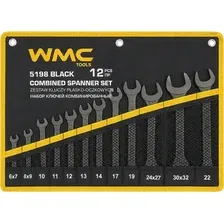 Набор ключей WMC Tools WMC-5198 Black (68299)
