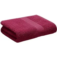 Полотенце Ituma Махровое 70x140 430г БТК140 (бордовый, с бордюром)