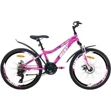 Велосипед AIST Rosy Junior 2.1 2024 (фиолетовый/розовый)