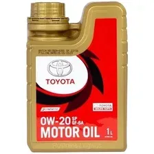 Моторное масло Toyota 0W-20 SP/GF-6A 1л