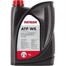 Трансмиссионное масло Patron ATF WS Original 1л