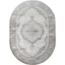 Ковер для жилой комнаты Safyun Victoria HL651-CREAM-VIZON-OVAL (0.8x1.5)