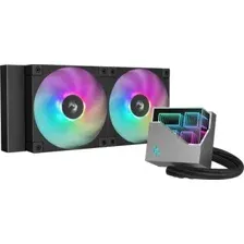 Кулер для процессора DeepCool LT240 ARGB, R-LT240-BKAMNC-G-1, черный