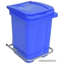 Контейнер для мусора Razak Plast с педалью 60 л (синий)