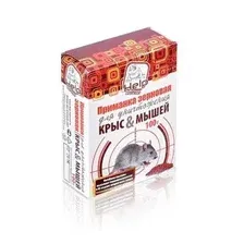 Приманка зерновая от крыс и мышей "Help" (100 г)