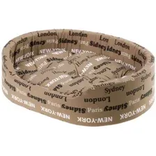 Лежак Ferplast Dandy C 55 (города, коричневый)
