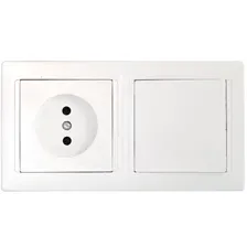 Розетка Bylectrica Стиль В-РЦ-685 (белый)