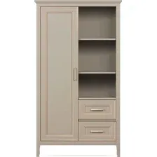 Шкаф Black Red White Classic REG1D2S (глиняный серый)