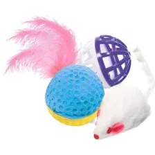 Игрушка для кошек Triol XW0028 22181034 (мяч, мышь, шар)