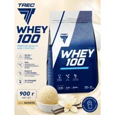 Протеин Trec Nutrition Whey 100 ваниль (900 гр)