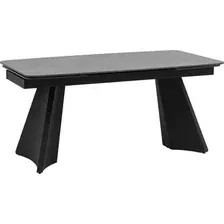 Обеденный стол Stool Group Eliora 160-240x90 (графит сланец/ножки черные)