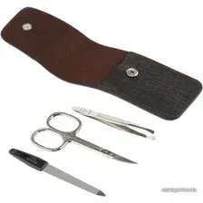 Набор для маникюра и педикюра Dewal 900BROWN (коричневый)