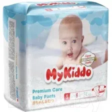 Подгузники MyKiddo Premium S до 6 кг (24 шт)