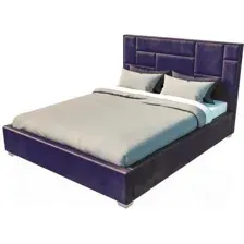 Кровать Elmax Неаполь 140x200 с ПМ Газ-лифт Континентальная рама (Glory 15)