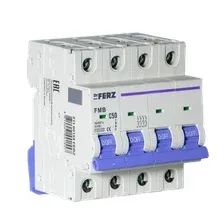 Выключатель автоматический Dr.Ferz FMB-C 10kA 4P 50 C 21100155FERZ