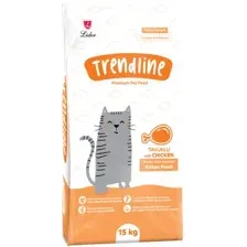 Сухой корм для кошек Trendline Kitten с курицей (15кг)