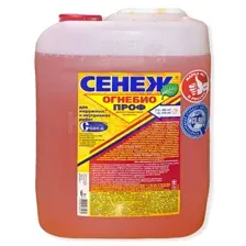 Антисептик Сенеж ОГНЕБИО ПРОФ для древесины, 6кг
