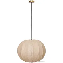 Подвесная люстра Bergenson Bjorn Texture Rib BB0000587 (бежевый)