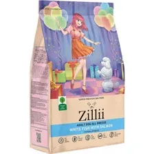 Корм для собак Zillii Adult Dog, белая рыба с лососем, 800 г