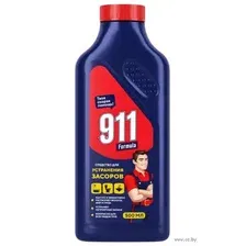 911 4812194004797 Средство для устранения засоров "911" 500 мл