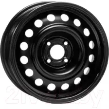 Штампованный диск Trebl X40033 16x6" 4x100мм DIA 60.1мм ET 50мм Black