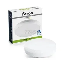 Лампа cветодиодная диммируемая GX53 FERON LB-456 12 Вт 4000K (51065)
