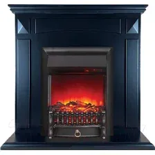 Каминокомплект Смолком Viking STD-ASP  Fobos-S Lux BL LT (черный)